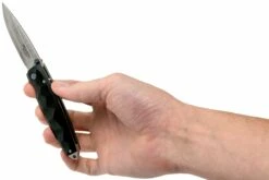 Mcusta MC-0079DP Shinra Emotion Tsuchi, Black Pakkawood, Couteau De Gentleman -KNIVESANDTOOLS Magasin MC 0079DP 08 mcusta