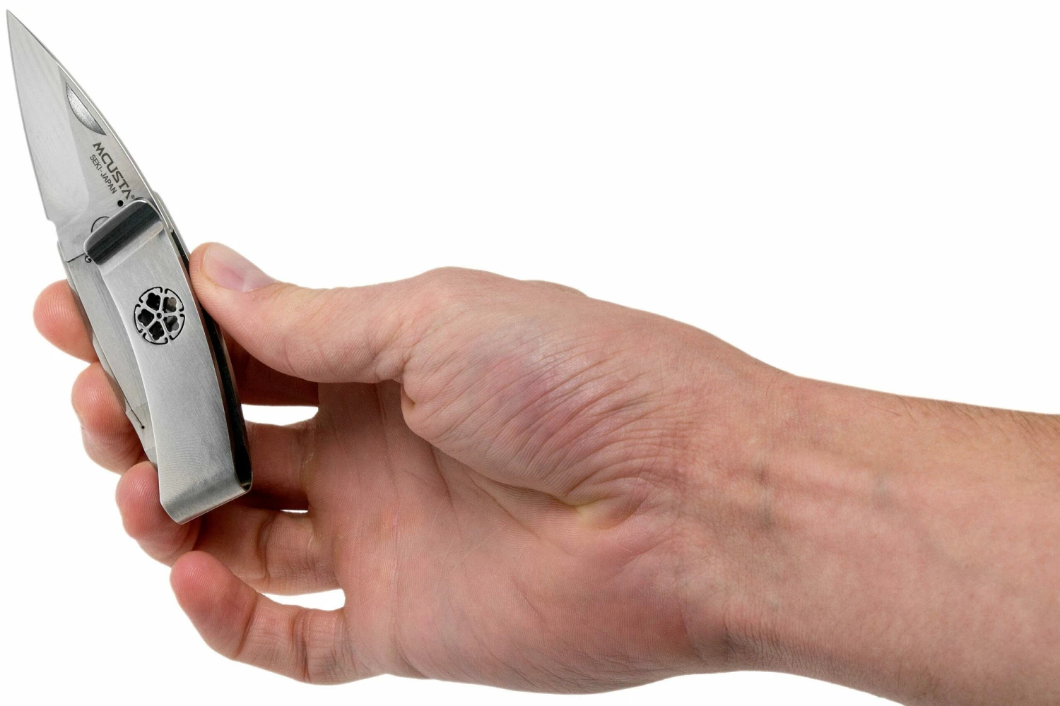 Mcusta MC-0082 Pocket Clip Kamon Kikyo Couteau De Gentleman 8 Mcusta MC-0082 Pocket Clip Kamon Kikyo Couteau De Gentleman – Image 6