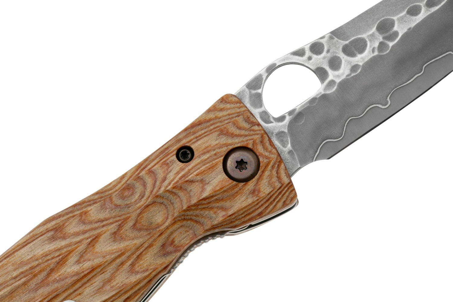 Mcusta MC-0182G Sengoku Toyotomi Hideyoshi SPG2, Yellow Pakkawood, Couteau De Gentleman 7 Mcusta MC-0182G Sengoku Toyotomi Hideyoshi SPG2, Yellow Pakkawood, Couteau De Gentleman – Image 5