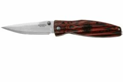 Mcusta MC-0183D Sengoku Tokugawa Ieyasu, Red Pakkawood Handle, Couteau De Gentleman