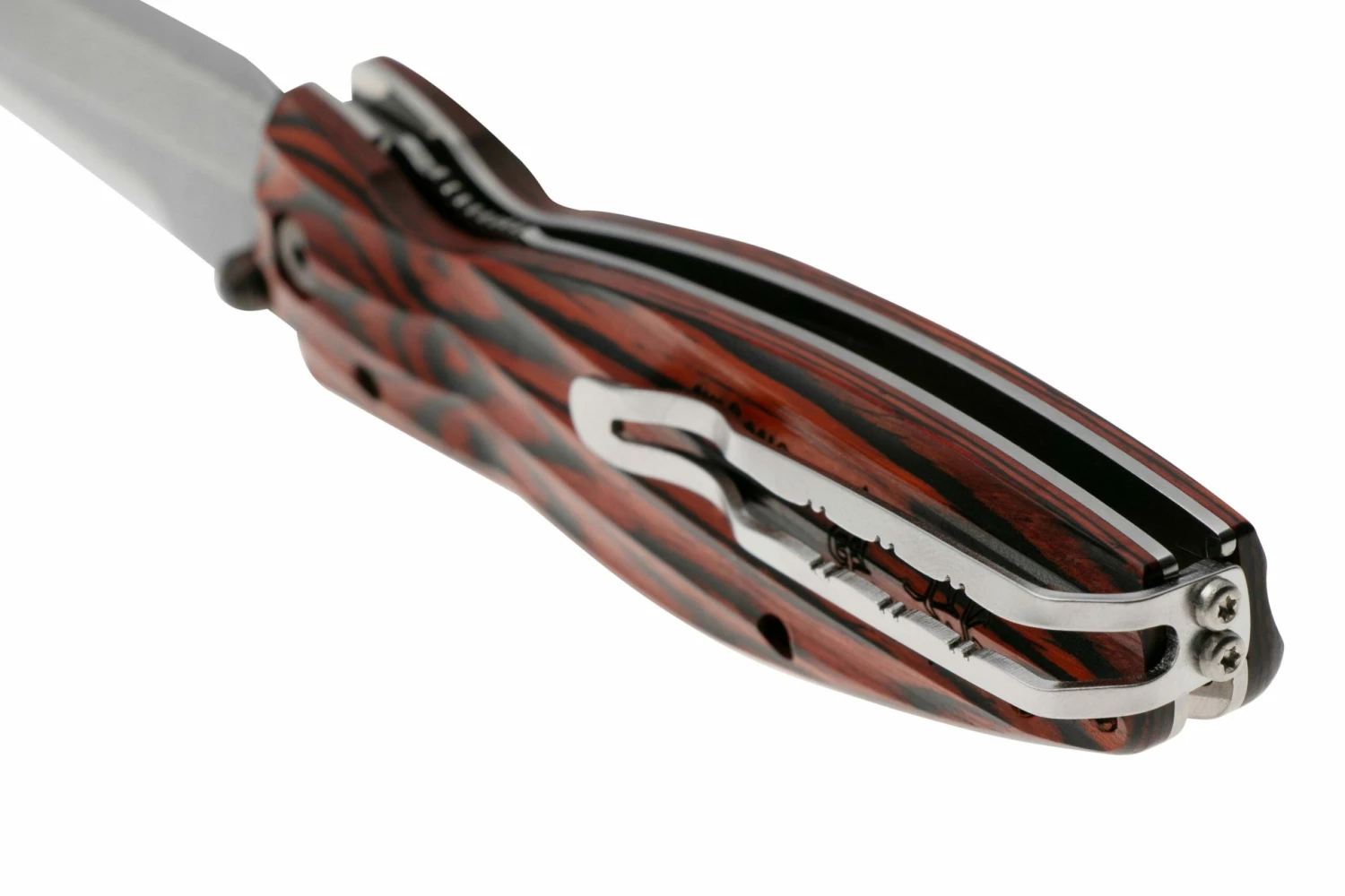 Mcusta MC-0183D Sengoku Tokugawa Ieyasu, Red Pakkawood Handle, Couteau De Gentleman 6 Mcusta MC-0183D Sengoku Tokugawa Ieyasu, Red Pakkawood Handle, Couteau De Gentleman – Image 4