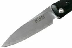 Mcusta MC-193C Friction Folder Black-Green Wood -KNIVESANDTOOLS Magasin MC 0193C 03 mcusta