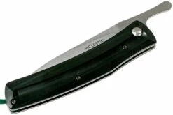 Mcusta MC-193C Friction Folder Black-Green Wood -KNIVESANDTOOLS Magasin MC 0193C 05 mcusta
