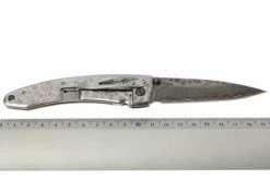 Mcusta MC-114D Forge Tsuchi Large -KNIVESANDTOOLS Magasin MC114D 08 mcusta tsuchi blank aluminium damast mc114d d6