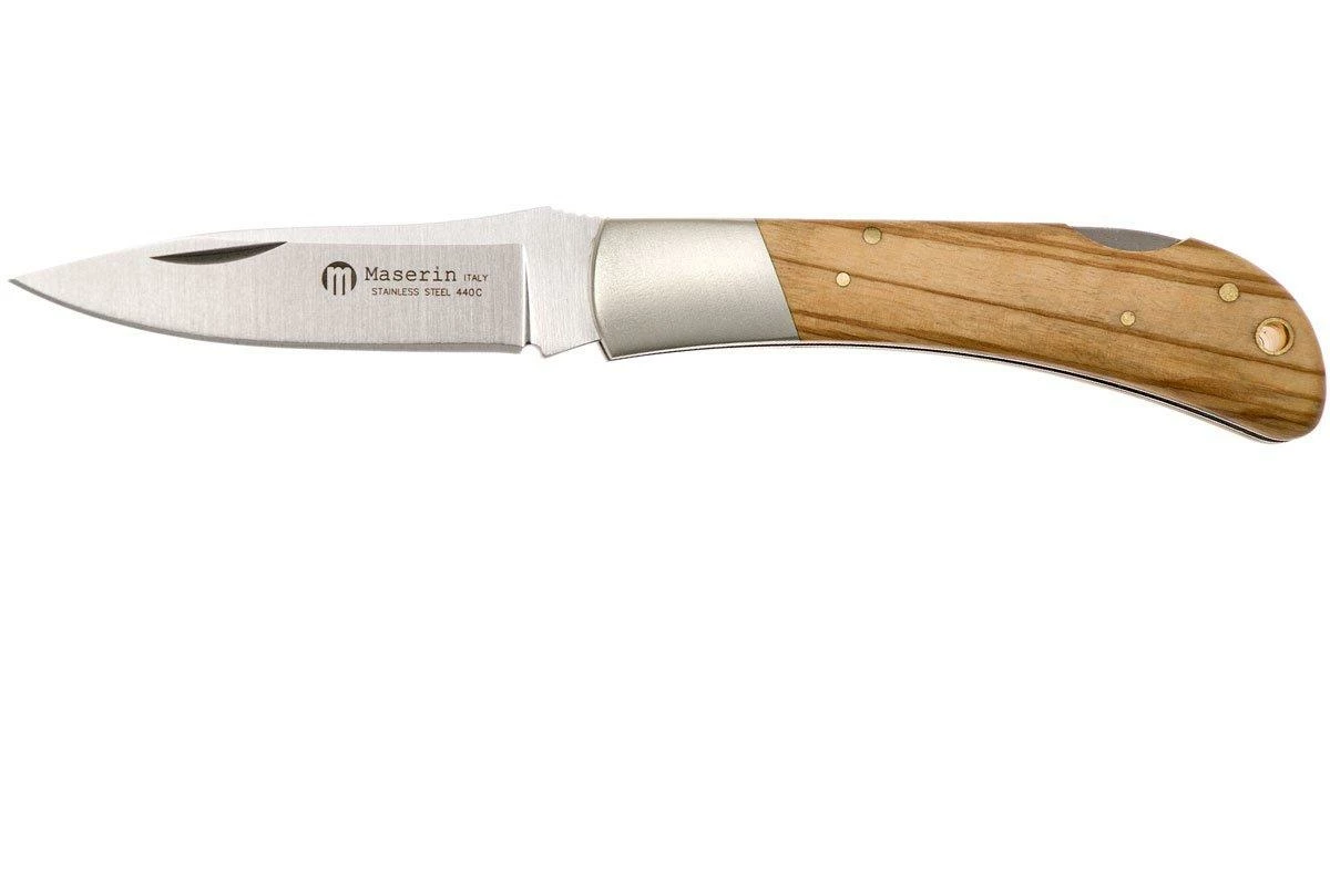 Maserin Caccia - Hunter, Olive 125/1OL Couteau De Chasse 3 Maserin Caccia - Hunter, Olive 125/1OL Couteau De Chasse
