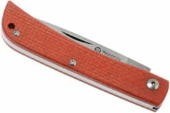 Maserin Scout Red Micarta Couteau De Poche, 163-MR -KNIVESANDTOOLS Magasin ME 163 MR 04 maserin scout