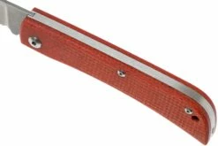 Maserin Scout Red Micarta Couteau De Poche, 163-MR -KNIVESANDTOOLS Magasin ME 163 MR 07 maserin scout