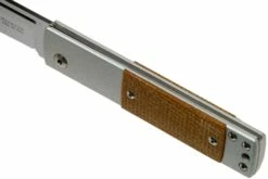 Maserin In-Estro Brown Micarta 165/MCM Couteau De Poche Slipjoint -KNIVESANDTOOLS Magasin ME 165 MCM 07 maserin