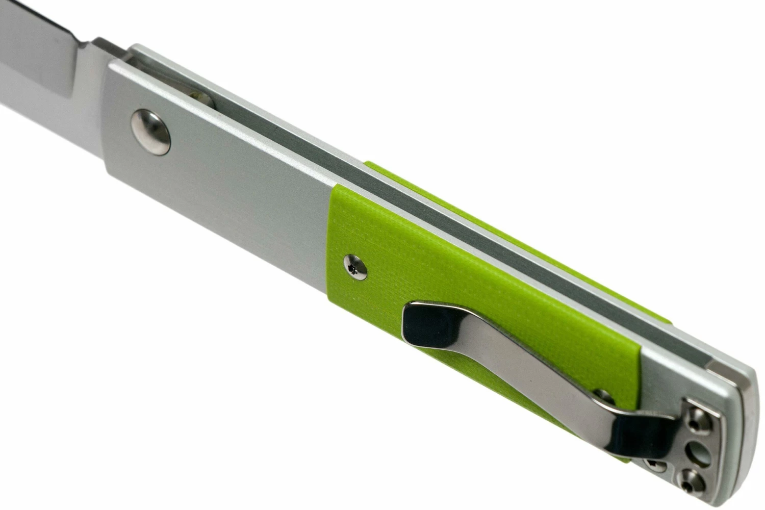 Maserin In-Estro Green Micarta 165/MCV Couteau De Poche Slipjoint 7 Maserin In-Estro Green Micarta 165/MCV Couteau De Poche Slipjoint – Image 5