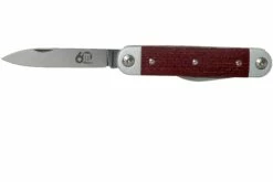 Maserin 60° Knife Sessantesimo 195/MCR Red Micarta Couteau De Poche 8 Maserin 60° Knife Sessantesimo 195/MCR Red Micarta Couteau De Poche -KNIVESANDTOOLS Magasin ME 195 MCR 03 maserin