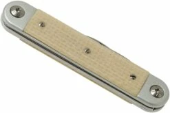 Maserin 60° Knife Sessantesimo 195/MCW White Micarta Couteau De Poche -KNIVESANDTOOLS Magasin ME 195 MCW 04 maserin