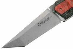 Maserin AM4 Red Maple Carbon 376-RR Couteau De Poche -KNIVESANDTOOLS Magasin ME 376 RR 03 maserin