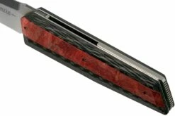 Maserin AM4 Red Maple Carbon 376-RR Couteau De Poche -KNIVESANDTOOLS Magasin ME 376 RR 07 maserin