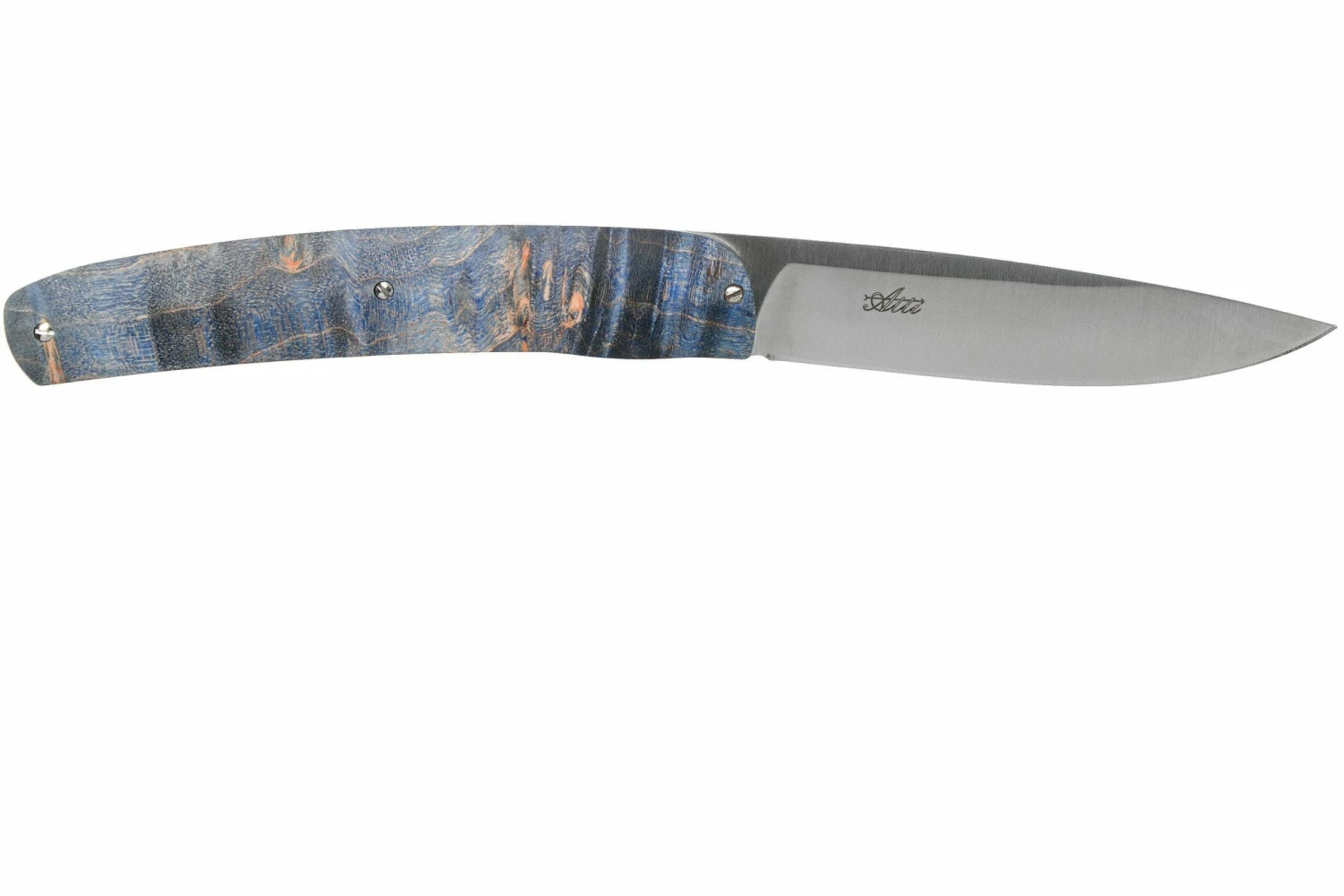 Maserin Gourmet Blue Burl Couteau De Poche, 380/RB 4 Maserin Gourmet Blue Burl Couteau De Poche, 380/RB – Image 2