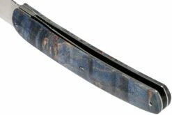 Maserin Gourmet Blue Burl Couteau De Poche, 380/RB 15 Maserin Gourmet Blue Burl Couteau De Poche, 380/RB -KNIVESANDTOOLS Magasin ME 380 RB 05 maserin