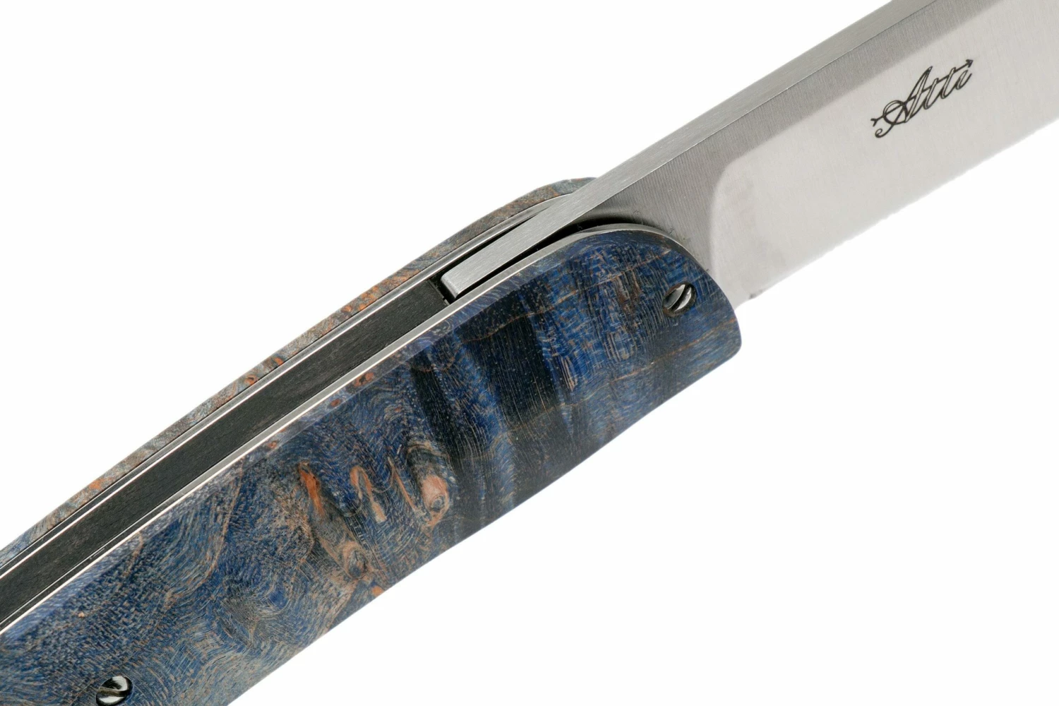 Maserin Gourmet Blue Burl Couteau De Poche, 380/RB 8 Maserin Gourmet Blue Burl Couteau De Poche, 380/RB – Image 6