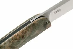 Maserin Gourmet Green Burl Couteau De Poche, 380/RV -KNIVESANDTOOLS Magasin ME 380 RV 06 maserin