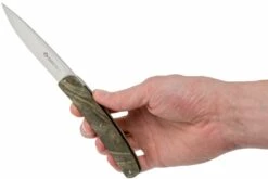 Maserin Gourmet Green Burl Couteau De Poche, 380/RV -KNIVESANDTOOLS Magasin ME 380 RV 08 maserin
