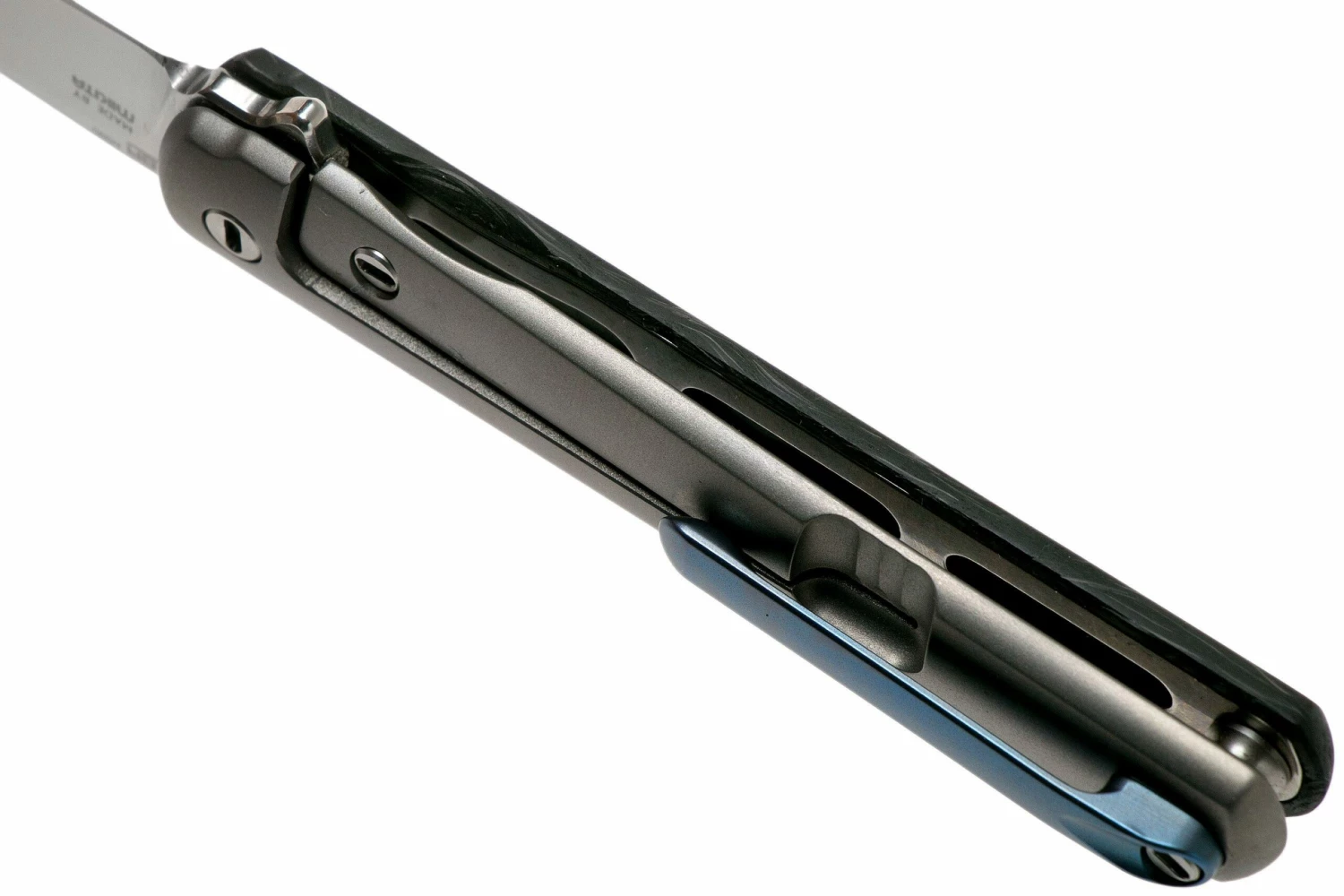 MKM Flame Drop FL01-FCT Marble Carbon Fiber Couteau De Poche, Michael Zieba Design 7 MKM Flame Drop FL01-FCT Marble Carbon Fiber Couteau De Poche, Michael Zieba Design – Image 5