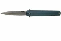 MKM Flame Dagger FL02-TBSW Blue Titanium Couteau De Poche, Michael Zieba Design