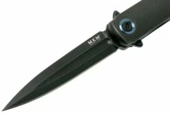 MKM Flame Dagger FL02-TDSW Dark Stonewashed Titanium Couteau De Poche, Michael Zieba Design -KNIVESANDTOOLS Magasin MMK FL02 TDSW 03 mkm knives