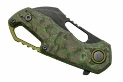 MKM Isonzo FX03-1CJD Hawkbill Dark Stonewashed, Jungle Wear Carbon Fiber, Couteau De Poche, Jesper Voxnaes Design -KNIVESANDTOOLS Magasin MMK FX03 1CJD 06 mkm