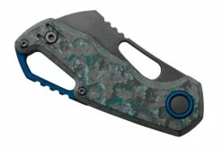 MKM Isonzo FX03-2CAD Cleaver Dark Stonewashed, Arctic Storm Carbon Fiber, Couteau De Poche, Jesper Voxnaes Design -KNIVESANDTOOLS Magasin MMK FX03 2CAD 06 mkm