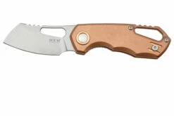 MKM Isonzo FX03-2CO Cleaver Stonewashed, Copper, Couteau De Poche, Jesper Voxnaes Design
