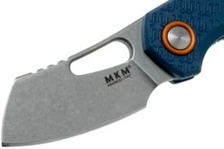 MKM Isonzo FX03-2PBL Cleaver Blue FRN Couteau De Poche, Jesper Voxnaes Design -KNIVESANDTOOLS Magasin MMK FX03 2PBL 03 mkm knives