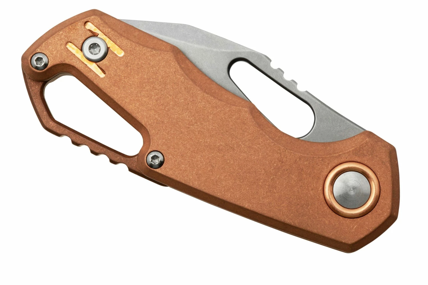 MKM Isonzo FX03-3CO Clip Point Stonewashed, Copper, Couteau De Poche, Jesper Voxnaes Design 8 MKM Isonzo FX03-3CO Clip Point Stonewashed, Copper, Couteau De Poche, Jesper Voxnaes Design – Image 6