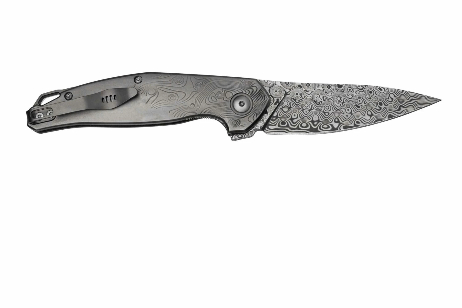 MKM Goccia Damasteel Rose, Limited Edition Couteau De Poche 4 MKM Goccia Damasteel Rose, Limited Edition Couteau De Poche – Image 2