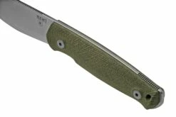 MKM Normar CPM 3V Green Micarta, Knivesandtools Exclusive, Couteau De Bushcraft -KNIVESANDTOOLS Magasin MMK KT01 GC 04 mkm