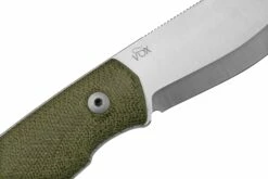 MKM Normar CPM 3V Green Micarta, Knivesandtools Exclusive, Couteau De Bushcraft -KNIVESANDTOOLS Magasin MMK KT01 GC 05 mkm