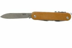 MKM Malga 6 Natural Canvas Micarta MP06-NC Couteau De Poche -KNIVESANDTOOLS Magasin MMK MP06 NC 03 mkm knives