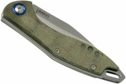 MKM Fara MY01-GC Green Micarta Couteau De Poche, Lucas Burnley Design -KNIVESANDTOOLS Magasin MMK MY01 GC 04 mkm knives