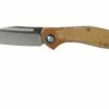 MKM Fara MY01-NC Natural Micarta Couteau De Poche, Lucas Burnley Design -KNIVESANDTOOLS Magasin MMK MY01 NC 01 mkm knives