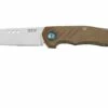 MKM Root RT-NC Satin Natural Canvas Micarta, Couteau De Poche, Jens Anso Design -KNIVESANDTOOLS Magasin MMK RT NC 01 mkm