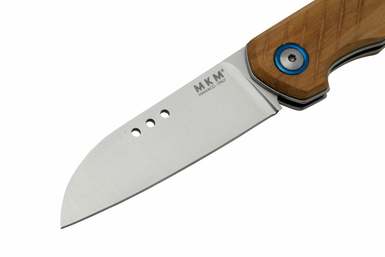 MKM Root RT-O Satin Olive Wood, Couteau De Poche, Jens Anso Design 5 MKM Root RT-O Satin Olive Wood, Couteau De Poche, Jens Anso Design – Image 3