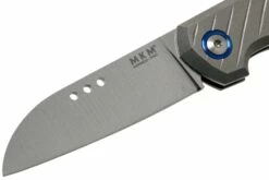 MKM Root RT-T Titanium Grey Couteau De Poche, Jens Anso Design -KNIVESANDTOOLS Magasin MMK RT T 03 mkm knives