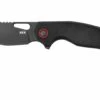 MKM Vincent VCN-GBB Black PVD N690CO, Black G10, Red Aluminum, Couteau De Poche, Jesper Voxnaes Design -KNIVESANDTOOLS Magasin MMK VCV GBB 01 mkm