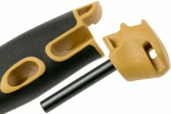 Morakniv Companion Spark 13573 Yellow, Couteau De Bushcraft Avec Pierre à Feu -KNIVESANDTOOLS Magasin MO13573 06 mora knives