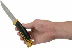 Morakniv Companion Spark 13573 Yellow, Couteau De Bushcraft Avec Pierre à Feu -KNIVESANDTOOLS Magasin MO13573 07 mora knives
