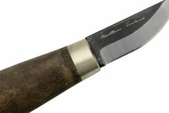 Marttiini Snappy 511020 Waxed Birch Carbon, Couteau D'outdoor -KNIVESANDTOOLS Magasin MT511020 05 martiini