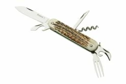 Mercury Multi-Tool Knife 913-6DC Stag, 6 Fonctions, Couteau De Poche