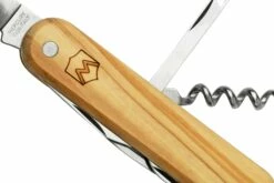 Mercury Multi-Tool Knife 913-6LC Olive Wood, 6 Fonctions, Couteau De Poche -KNIVESANDTOOLS Magasin MY913 6LC 04 mercury