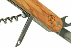 Mercury Multi-Tool Knife 913-7LC Olive Wood, 7 Fonctions, Couteau De Poche -KNIVESANDTOOLS Magasin MY913 7LC 05 mercury