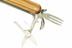 Mercury Multi-Tool Knife 913-8LC Olive Wood, 8 Fonctions, Couteau De Poche -KNIVESANDTOOLS Magasin MY913 8LC 03 mercury