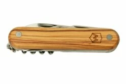 Mercury Multi-Tool Knife 913-8LC Olive Wood, 8 Fonctions, Couteau De Poche -KNIVESANDTOOLS Magasin MY913 8LC 05 mercury