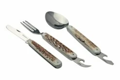 Mercury Trip Set 992-5DC Stag, Couverts De Camping -KNIVESANDTOOLS Magasin MY992 5DC 03 mercury