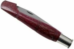 Nontron No. 25 Turning Ferrule, Amarante, Clog Shape NN25AMA Couteau De Poche -KNIVESANDTOOLS Magasin NN25AMA 04 nontron